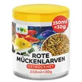 Rote Mückenlarven getrocknet 250 ml