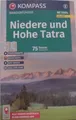 KOMPASS Wanderführer Niedere und Hohe Tatra, 75 Touren mit Extra-Tourenkarte: mit Touren und GPS-Daten in der KOMPASS-App
