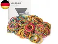 500 Stücke Bunte Gummibänder Gummiringe Große Gemischte Elastische Gummibänder D