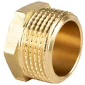 Messing Gewinde-Fitting Stopfen, schwere Ausführung (Ausführung: 3/8''AG)