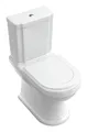 Villeroy & Boch Hommage Spülkasten 380 x 195 mm - Pure Black/Verchromt mit...