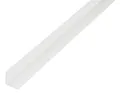 ALBERTS Winkelprofil PVC-U weiß 1000x30x30 mm Materialstärke 2 mm L-Profil