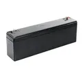 INDEXA Notstrom-Akku 12 V 2,3 Ah, für Alarmzentralen, VdS Bleiakku 12 Volt, FASTON 187