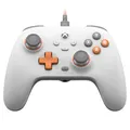 GameSir T7 Wired Controller für Xbox Series X|S, Xbox One & Windows 10/11, Plug and Play Gaming Gamepad mit Hall-Effekt Joysticks/Hall Trigger, 3.5mm Audio Jack - Weiß