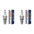 2x Zündkerze BOSCH 0 242 229 658 für Audi VW Seat 80 B3 Coupe 100 C4 B4 Avant