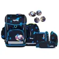ergobag cubo light Schulranzen-Set VerfolgBärjagd - Blau