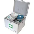 HMF 14702-09 Alu Medizinkoffer Erste Hilfe Koffer Tragegriff 30 x 25 x 25 cm