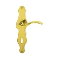 HOPPE Langschildgarnitur Weimar M112SLN/2007 MS F71 Bad SK/OL 78mm DIN L/R