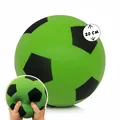 Schaumstoffball grün | weicher Spielball für Kinder | Fußball aus Schaumstoff