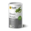Raab® Bio Erbsenprotein Pulver (400 g) – reines Proteinpulver mit 80% Eiweiß – veganes Eiweißpulver mit Eisen & Phosphor – ohne Zuckerzusatz - vegan