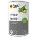 Raab Bio Erbsen Protein Pulver 400g - 80 % Proteinanteil, vegane Proteinquelle