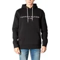 Tommy Hilfiger Logo Hoodie  Schwarz