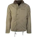 Mil-Tec US Navy Deck N-1, Textiljacke - Oliv - 44