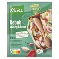 Knorr Fix Kebab für ein würzig und krosses Hähnchen Gericht ohne geschmacksverstärkende Zusatzstoffe 3 Portionen