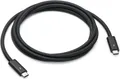 Apple Thunderbolt 4 Pro - Thunderbolt-Kabel - 24 pin USB-C (M) zu 24 pin USB-C (M) - USB 3.2 / USB4 / Thunderbolt 3 / Thunderbolt 4 / DisplayPort - 1.8 m - aktiv, Daisy Chain-Support - Schwarz (MW5J3ZM/A)