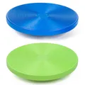 Sport-Thieme Balance-Board, Sport- und Therapiekreisel | Hochwertiger Gleichgewichts- u. Koordinations-Trainer | Inkl. Übungsanleitung | Blau o. Grün | ø 39 cm | Bis 120 kg | Markenqualität