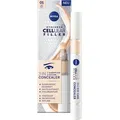 NIVEA Cellular 3in1 Augenpflege Concealer Make-Up mit Hyaluron 01 Hell 4ml