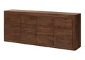 Sideboard Sheesham 200x40x80 smoked cherry gebeizt TORONTO #170