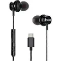 Hamlet HHEADM-IEC Auricolari in-ear USB-C con telecomando per chiamate e volume - Cavo 120cm (HH (Keine Geräuschunterdrückung, Kabelgebunden) (HHEADM-IEC)