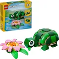LEGO® Schildkröte mit Seerose (31377), LEGO Creator Konstruktionsspielsteine, (124 St), Made in Europe