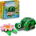LEGO Creator Schildkröte Seerose Schildkröte Chamäleon Spielzeug Kinder 31377