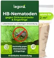 Legona HB-Nematoden gegen Dickmaulrüssler und Engerlinge, 1 Mio für 2 m², biologische Nützlinge zum Gießen