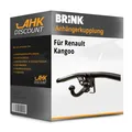 Für Renault Kangoo 05.2013-04.2021 BRINK Anhängerkupplung abnehmbar NEU