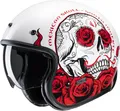 HJC V31 Desto Retro Jethelm (White/Red,L (58/59))