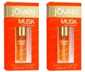 ✅ JOVAN MUSK Women Perfume Oil Damen Parfum Öl Moschus Duft Parfumöl 2x 9,7ml ✅