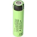 Panasonic NCR18650B Li-Ion Akku ohne Kopf, Flat Top 65,3x18,5mm 3,6 bis 3,7V 3400mAh für Schwachstromanwendungen