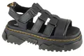 Sandalen Damen, Dr. Mattison 3 Strap Sandals, Schwarz