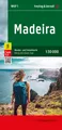 freytag & berndt Wanderkarte WKP 1 Madeira 130.000 mit APP