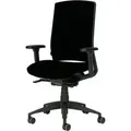 Bürodrehstuhl schwarz genius II 452-4 mit Armlehnen - Artikel: 7830403592