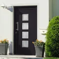 vidaXL Haustür Anthrazit 98x190 cm NEU