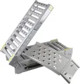 UNITEC Auffahrrampe Unitec Auffahrrampe klappbar 200x25cm - 2 Stück