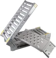 UNITEC Auffahrrampe klappbar 200x25cm, 2Stück 10319