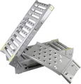 Unitec Auffahrrampe klappbar 200x25cm - 2 Stück  Auffahrrampe