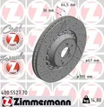 ZIMMERMANN Bremsscheibe 400.5527.70 für MERCEDES-BENZ