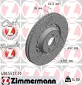 ZIMMERMANN 400.5527.70 Bremsscheibe für MERCEDES-BENZ