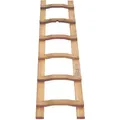 Holz Dachdeckerleiter geleimt +4 Holzschrauben mit 10 Sprossen 2,94m lang