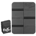 Fox Outdoor Thermositzkissen faltbar mit MOLLE Tasche schwarz Kissen Schaumstoff