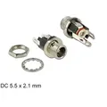 DeLOCK 89910 Drahtverbinder DC Schwarz, Nickel