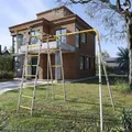 Klettergerüst GardenMaxx G3, 227x165x211 cm, mit Seil, Ringen und Klimmzugstange