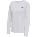 Hummel Core Running T-Shirt L/S Damen - weiß