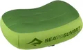 Sea to Summit - Aeros Ultralight Deluxe Reisekissen R - Leicht zum Aufblasen - rutschfest - Ultra-SIL Reißverschluss-Tasche - Camping & Fahrradtouren - 34 x 24 x 11cm - Lime Green - 79g