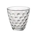 Bormioli Rocco 5215325 Vassoio 6 Bicchieri Acqua Dots In Vetro Trasparente Cl 25.5