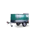 STEMA PKW-Anhänger "Green Keeper GA750", mit Planenset und Abstellstützen, max. Nutzlast 588 kg - gruen