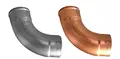 Zinc copper galvanized downpipe bend gutter drain bend, material: copper, diameter: 100 mm, angle: 72°