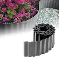 GARDENIX Rasenkante 9m 20cm hoch - Flexible wetterfeste