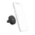Hama Auto Magnet Handyhalterung, Kfz Handy Halter magnetisch (Smartphone Halterung für Lüftung, Kompatibel mit Allen Smartphones, 360° drehbar, Hochformat, Querformat) schwarz
